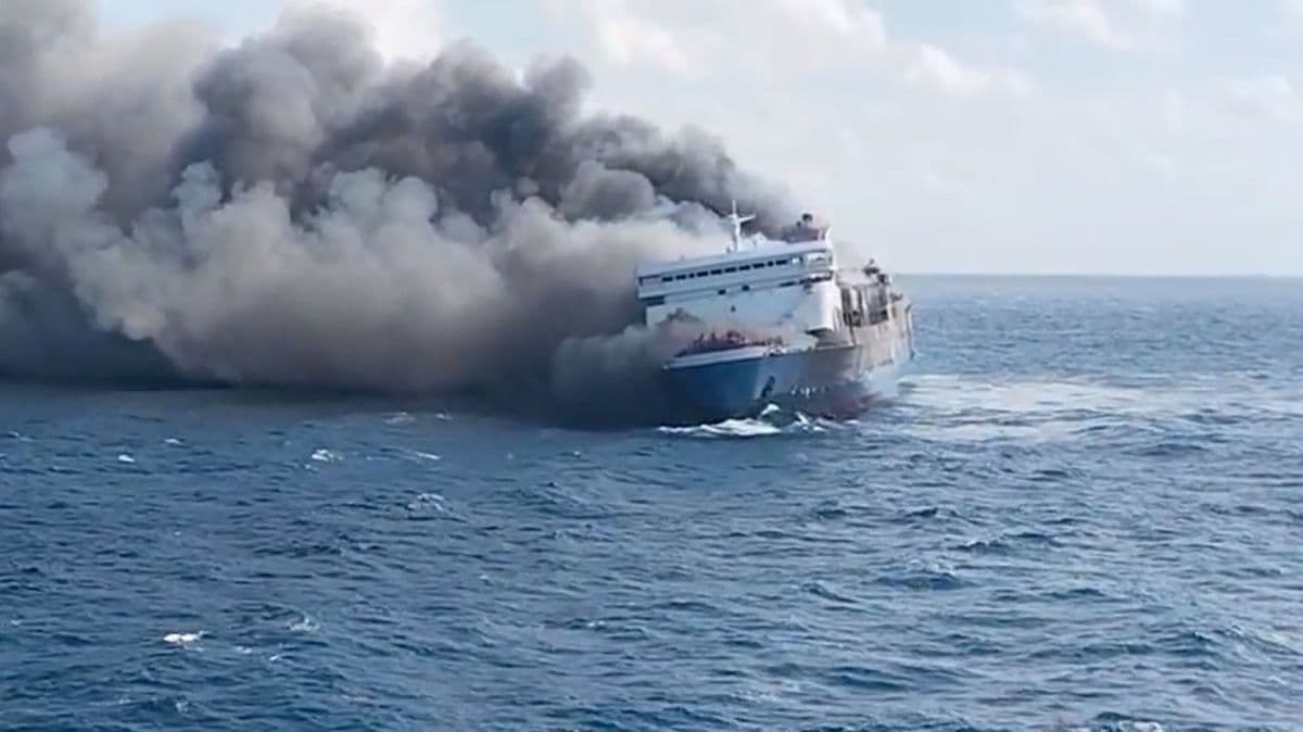 Indonesian Ferry Fire Kills Five, Leaves 41 Unaccounted For Near Madura Island